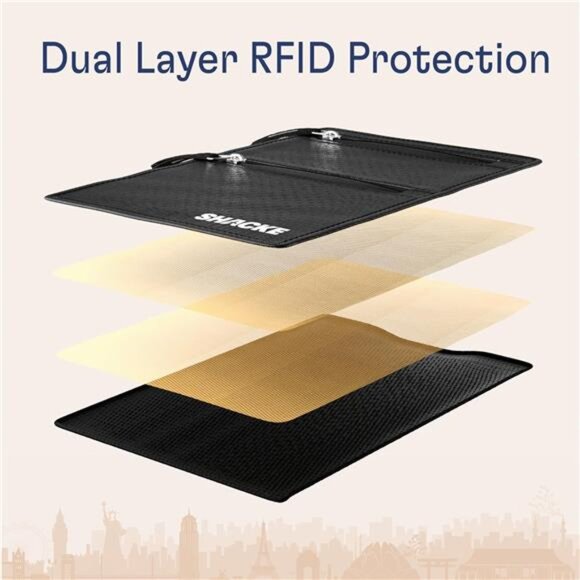 Hidden Travel Belt Wallet w/RFID Blocker - Picture 4 of 8